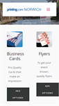 Mobile Screenshot of norwich-printing.com